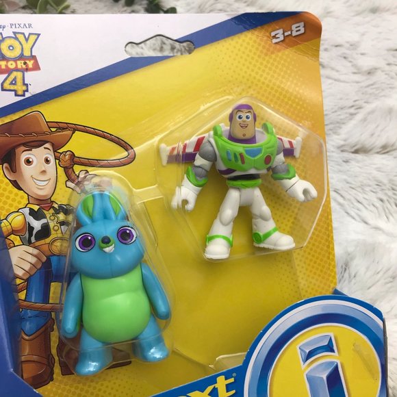 [Imaginext] Toy Story 4 Bunny & Buzz Lightyear Figures Toys Disney Pixar - Picture 1 of 6